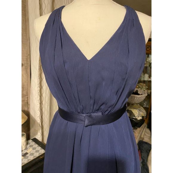 White by Vera Wang Long Dress Size 0 - Picture 5 of 9